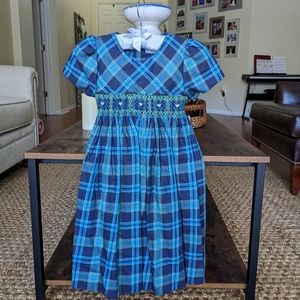 NWT Edgehill Collection Smocked Girls Dress
